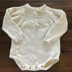 Quincy Mae. Knit Romper
